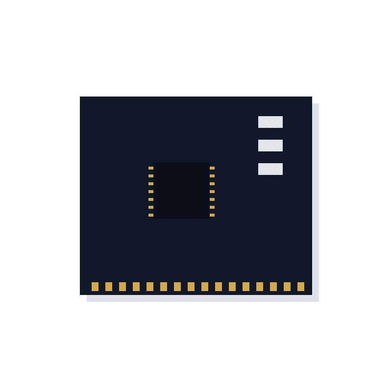 5050 3-LED Signage Module, 12 V, IP67